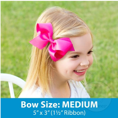 Medium Denim Bow