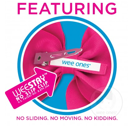 King Party Glitter Overlay Bow | Champagne