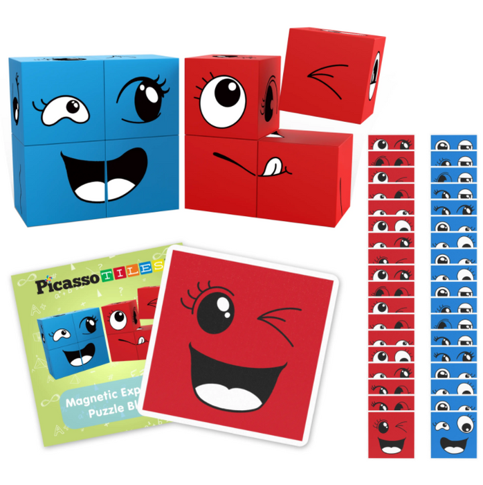 Magnetic Emotions Puzzle Cube