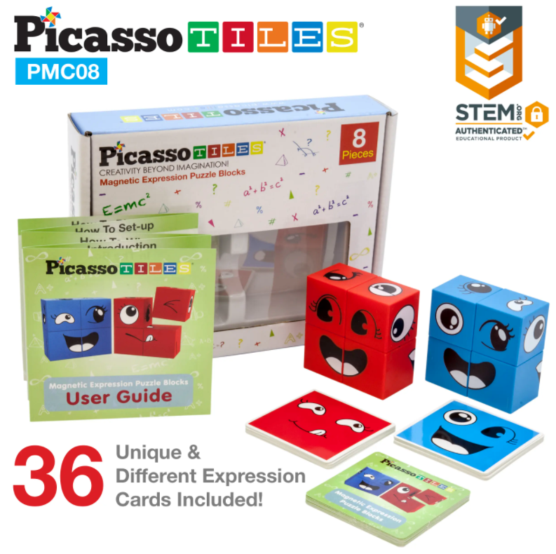 Magnetic Emotions Puzzle Cube