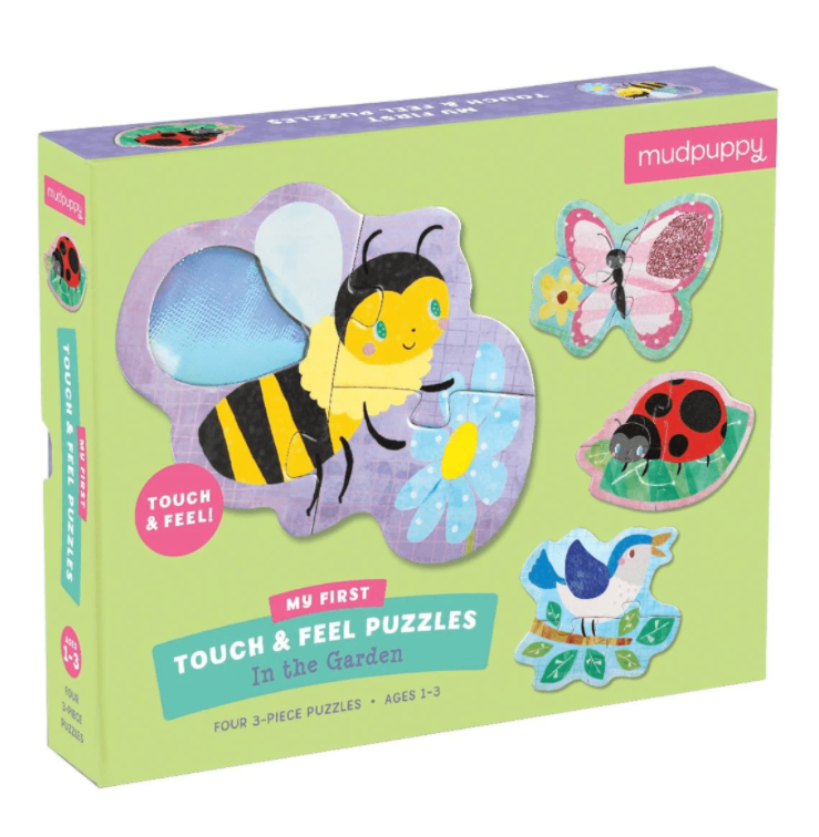 My First Touch and Feel Puzzle | In the Garden