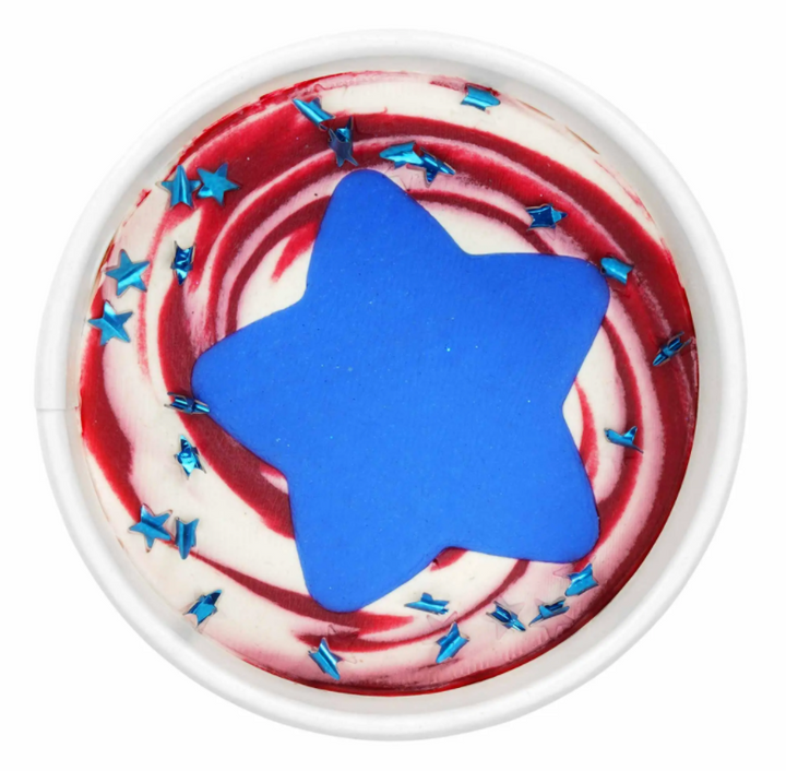 Dough Cups 7oz | Stars and Swirls