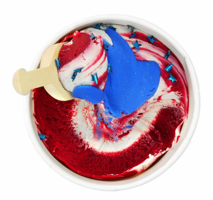 Dough Cups 7oz | Stars and Swirls