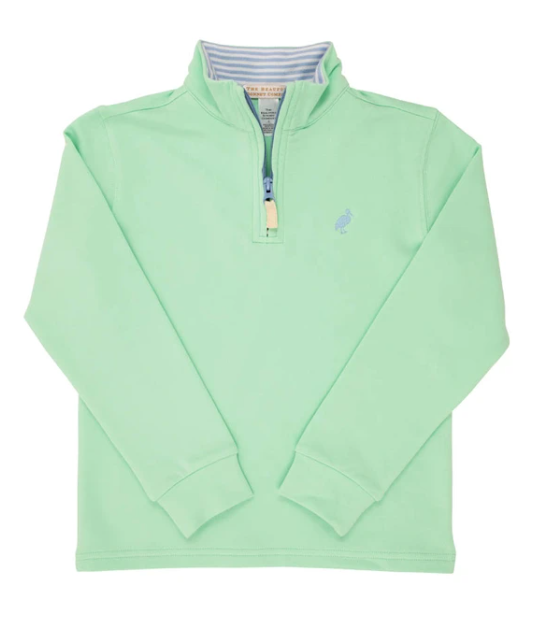 Hayword Half-Zip | Grace Bay Green | Beale Street Blue