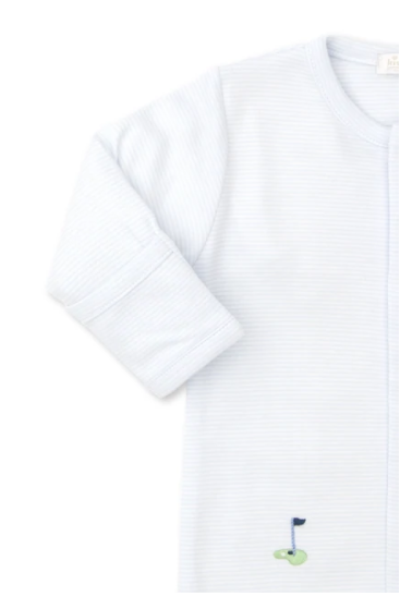 Premier 18 Holes Hand Embroidered Footie with Stripes
