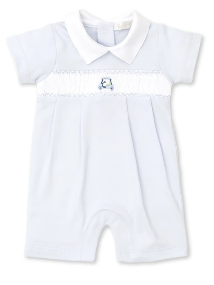 Premier 18 Holes Hand Smocked Short Playsuit