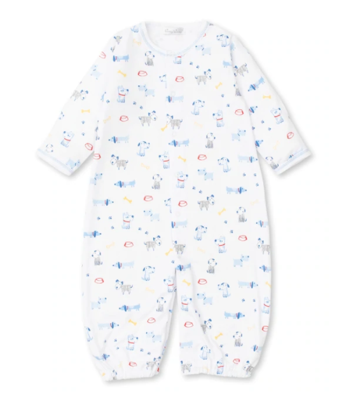 Puppy Party Convertible Gown | Blue
