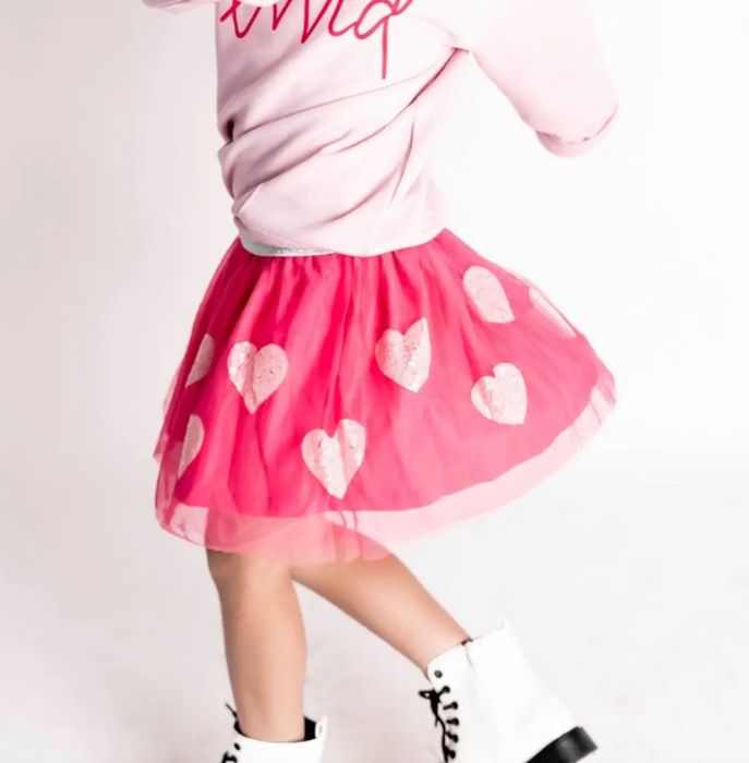 Pink Hearts Tutu