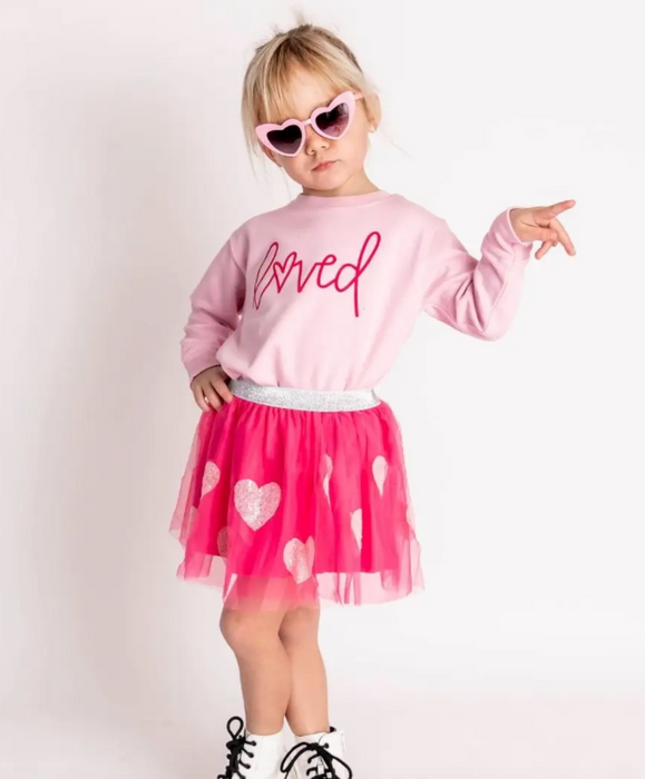 Pink Hearts Tutu