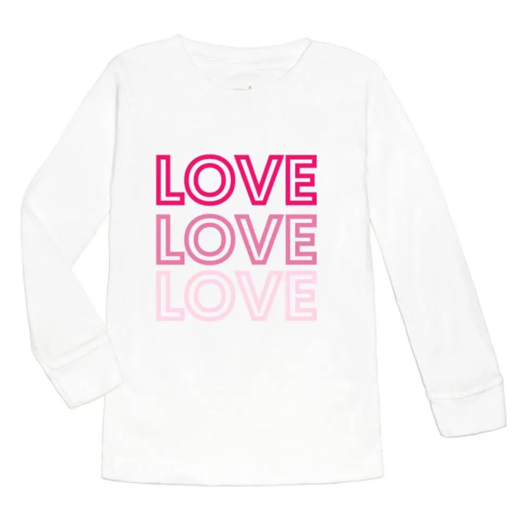 Love, Love, Love Long Sleeve Shirt
