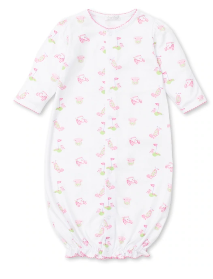 18 Holes Pink Convertible Gown