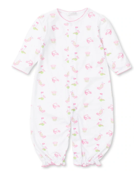 18 Holes Pink Convertible Gown