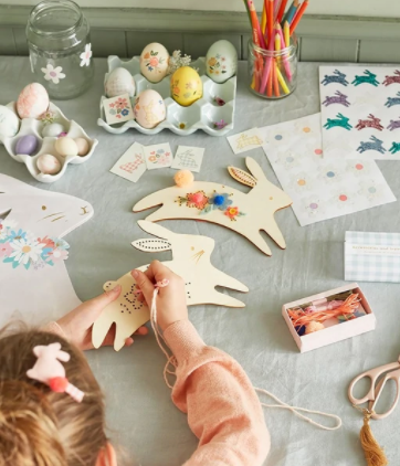 Glitter Bunny Stickers
