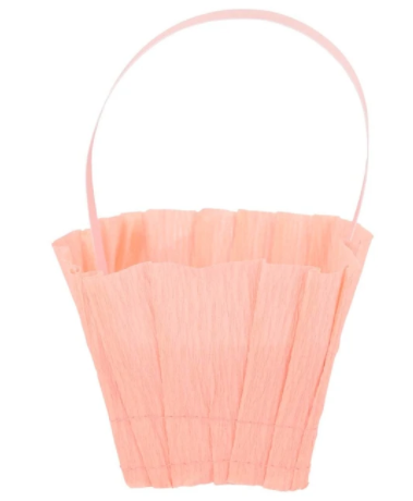 Crepe Paper Easter Baskets