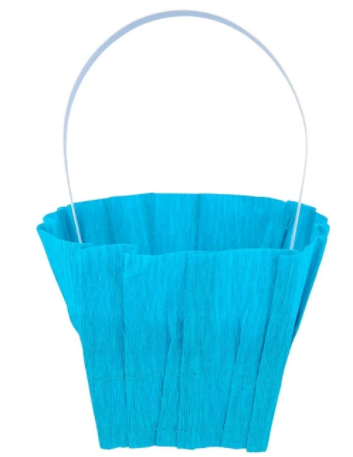 Crepe Paper Easter Baskets
