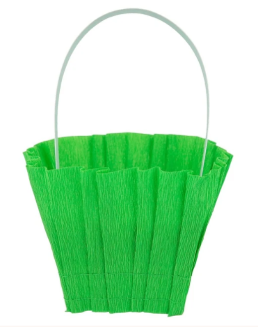 Crepe Paper Easter Baskets