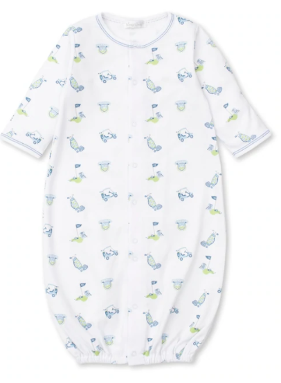 18 Holes Blue Convertible Gown