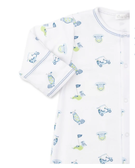 18 Holes Blue Convertible Gown