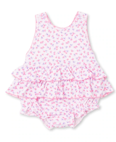 Ditsy Blooms Pink Bubble