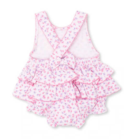 Ditsy Blooms Pink Bubble