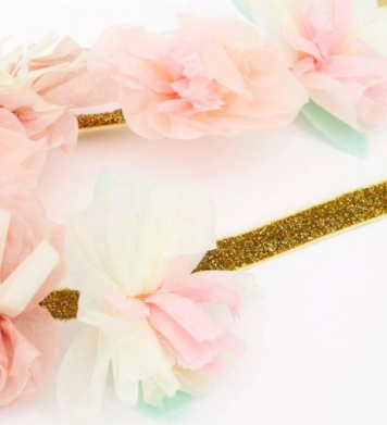Pink Blossom Crown