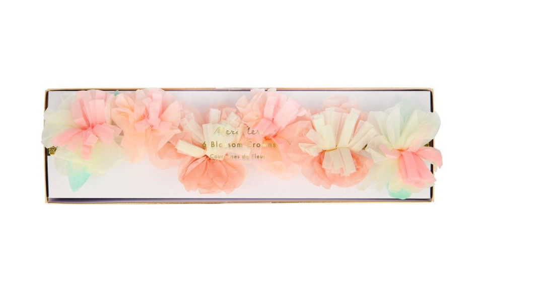 Pink Blossom Crown