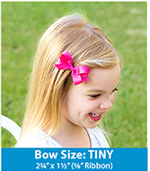 5 Pack Tiny Bows | Assorted Pinks
