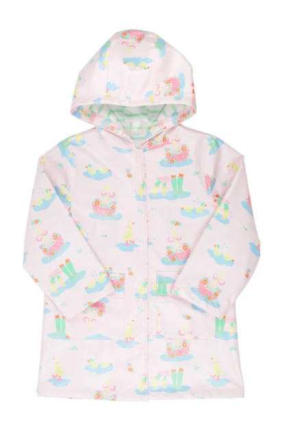 Liquid Sunshine Slicker | Play in the Puddles Pink