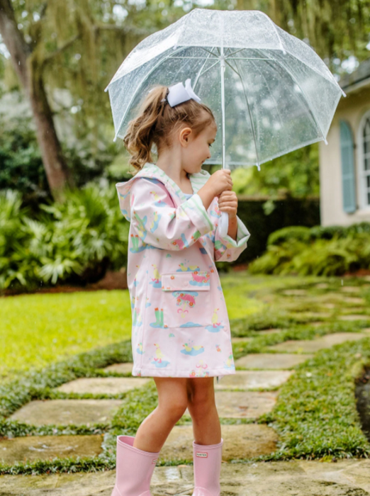 Liquid Sunshine Slicker | Play in the Puddles Pink