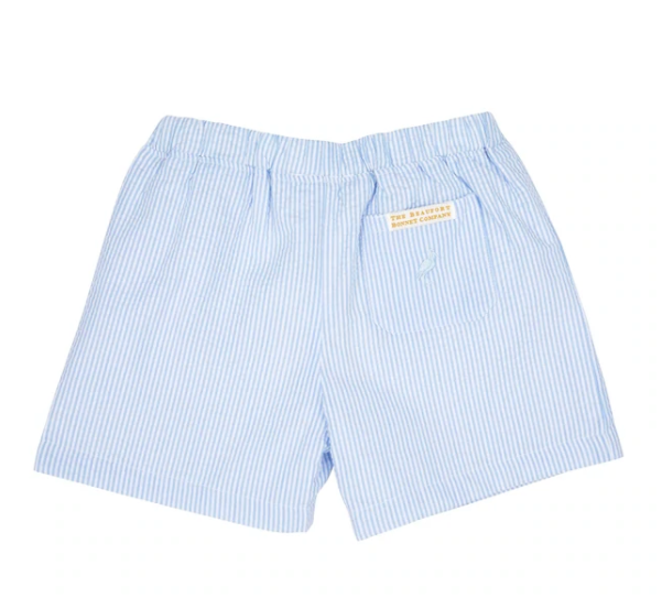 Shelton Shorts | Breakers Blue Seersucker