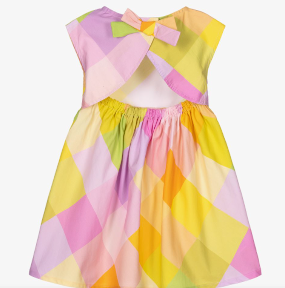 Plaid Dress | Pastel Multi | 3925