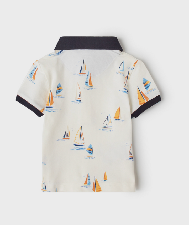 White Sailboat Polo | 1106