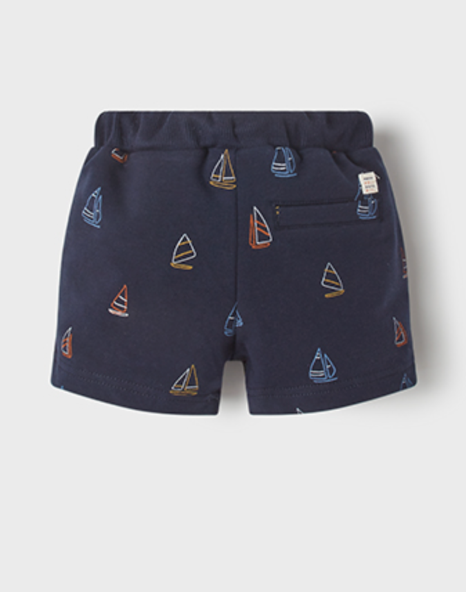 Navy Sailboat Shorts | 1225
