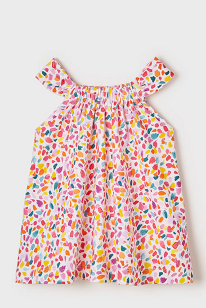 Magenta Print Dress | 1939