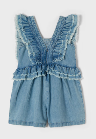 Denim Romper | 3834