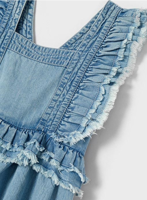 Denim Romper | 3834