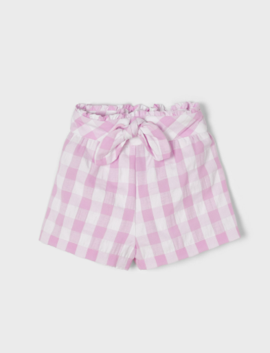 Gingham Shorts | Lavender | 3271