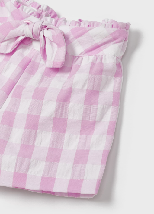 Gingham Shorts | Lavender | 3271
