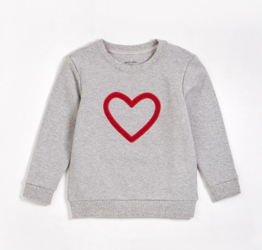 Be Mine Sweatshirt | Heather Grey