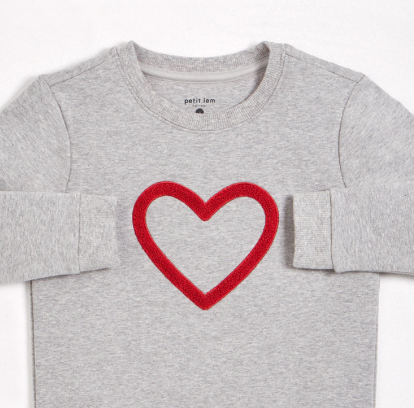 Be Mine Sweatshirt | Heather Grey