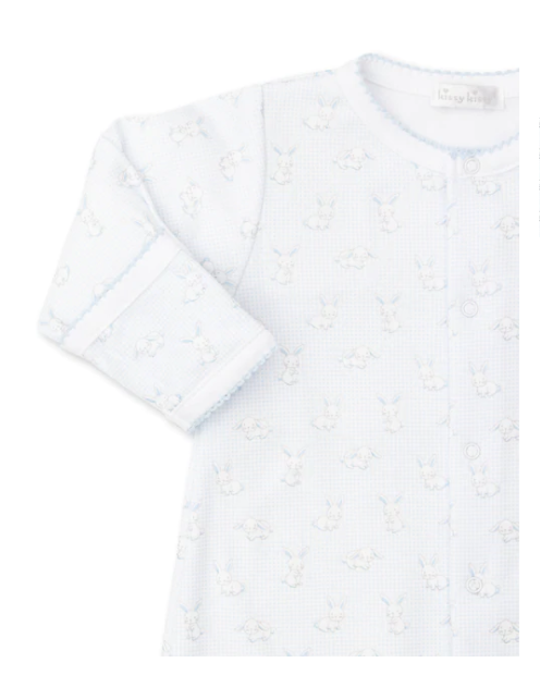 Gingham Bunnies Converter Gown  | Blue