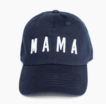 Navy Mama Hat