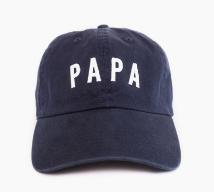 Navy Papa Hat