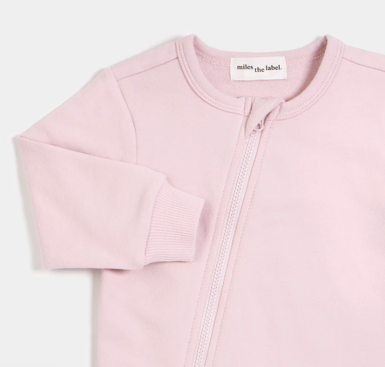 Miles Basics Playsuit | Cloudy Pink