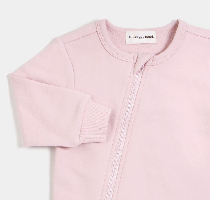 Miles Basics Playsuit | Cloudy Pink