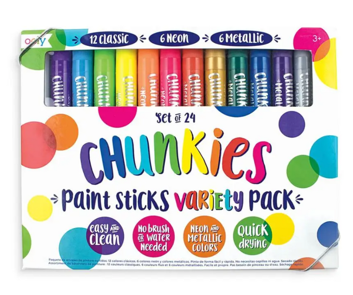 Chunkies Paint Sticks | Variety Pack of 24