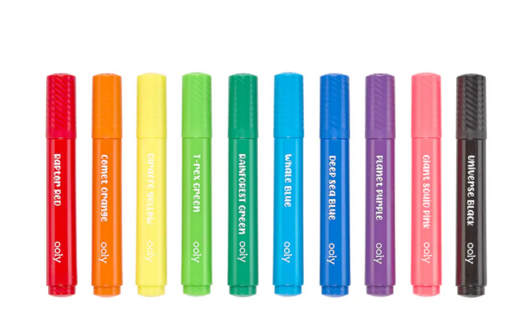 Big Bright Brush Markers | Set of 10