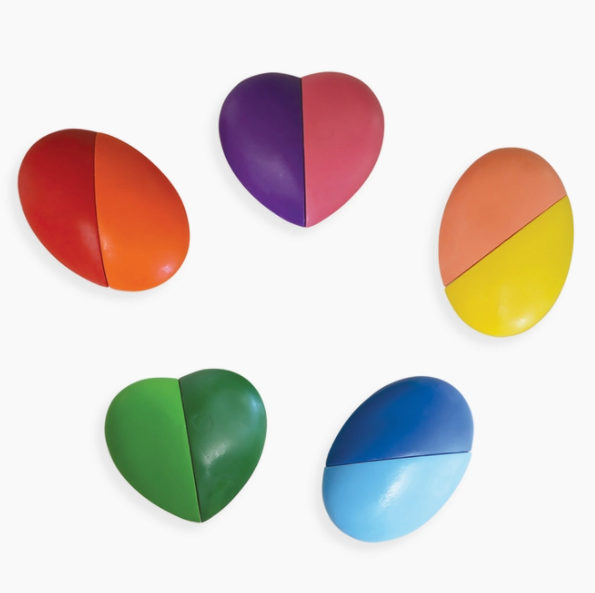 I Heart Art Erasable Crayons