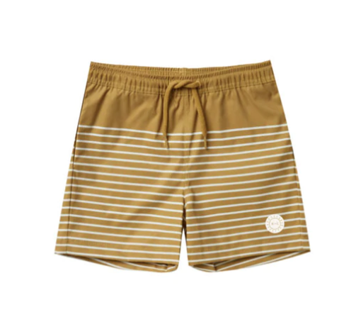 Gold Stripe Boardshort