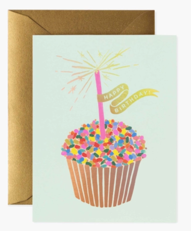 Cupcake Birthday Card
